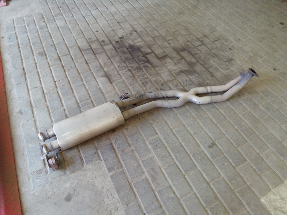 Встановлення резонатора Magnaflow 3