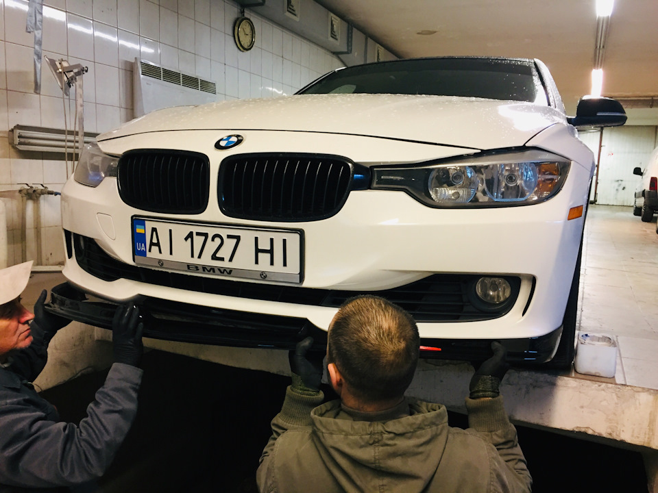 Встановлення губи на передній бампер 3
