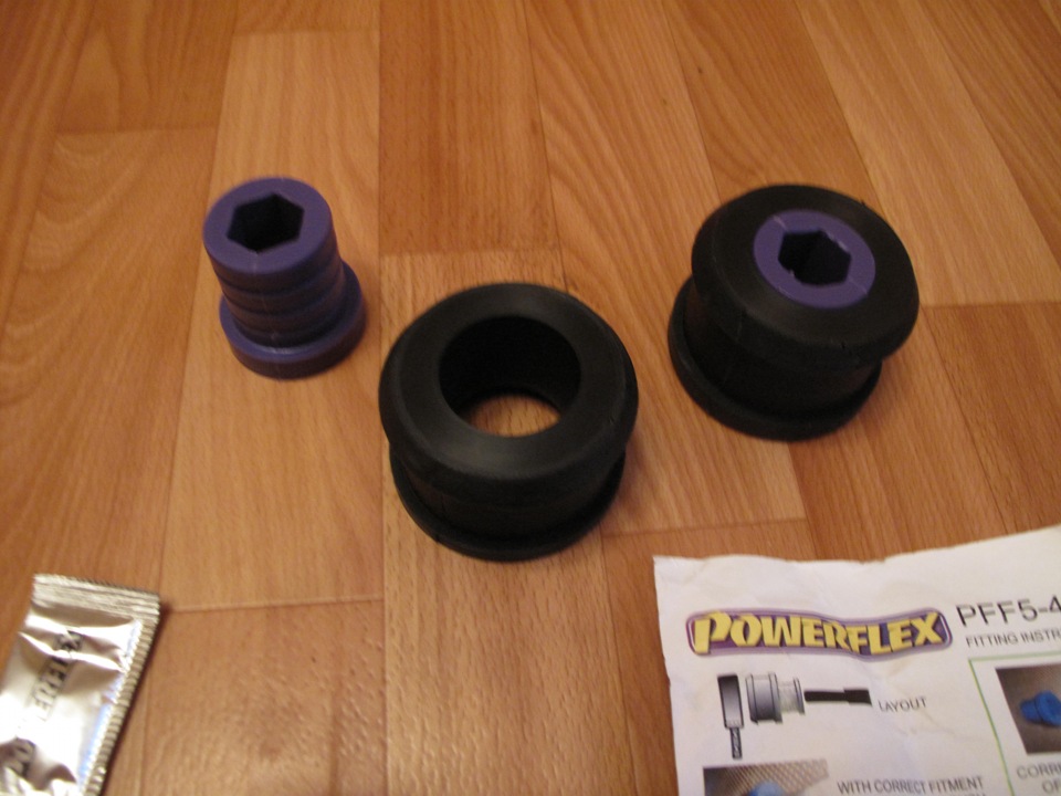 Бампер М-тех2 и сайлентблоки Powerflex 2