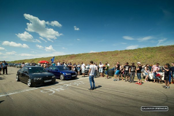 Drag Racing E46 club vs E36 club! Перше місце ;-) 2