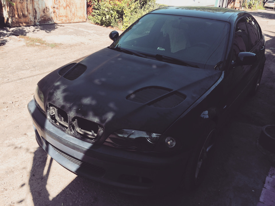 GTR Капот Duraflex Встановлено) 1
