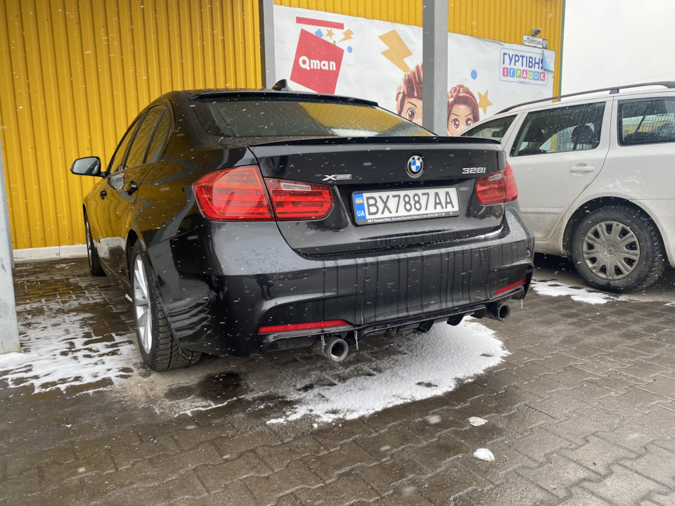 Вихлоп 235i на 328i 1