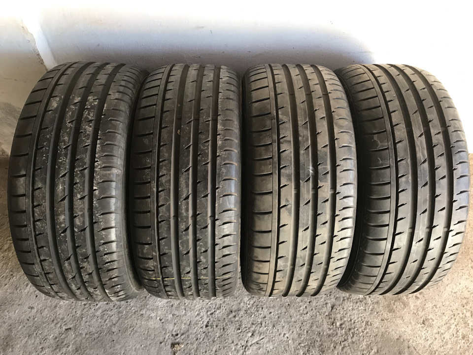 Придбав 4 шини 245/40/18 Continental ContiSportContact 3 1