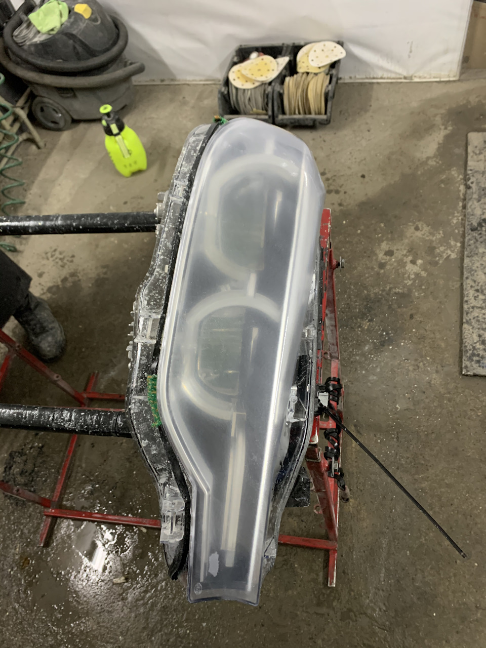 Встановлення LED фар 4