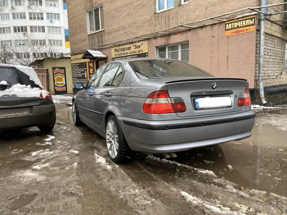 Спойлер ///М