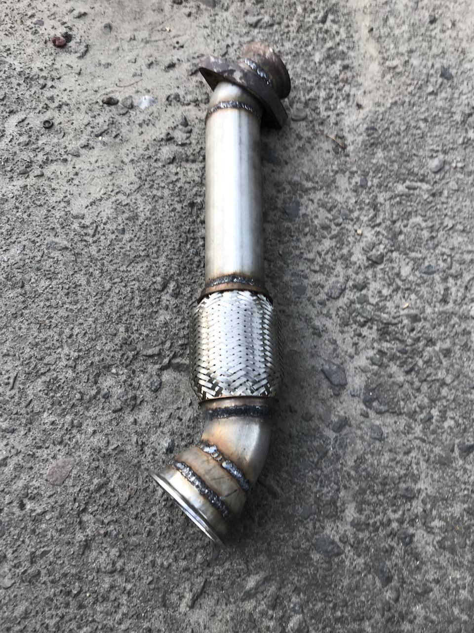 Вихлоп на 76 + Magnaflow 1