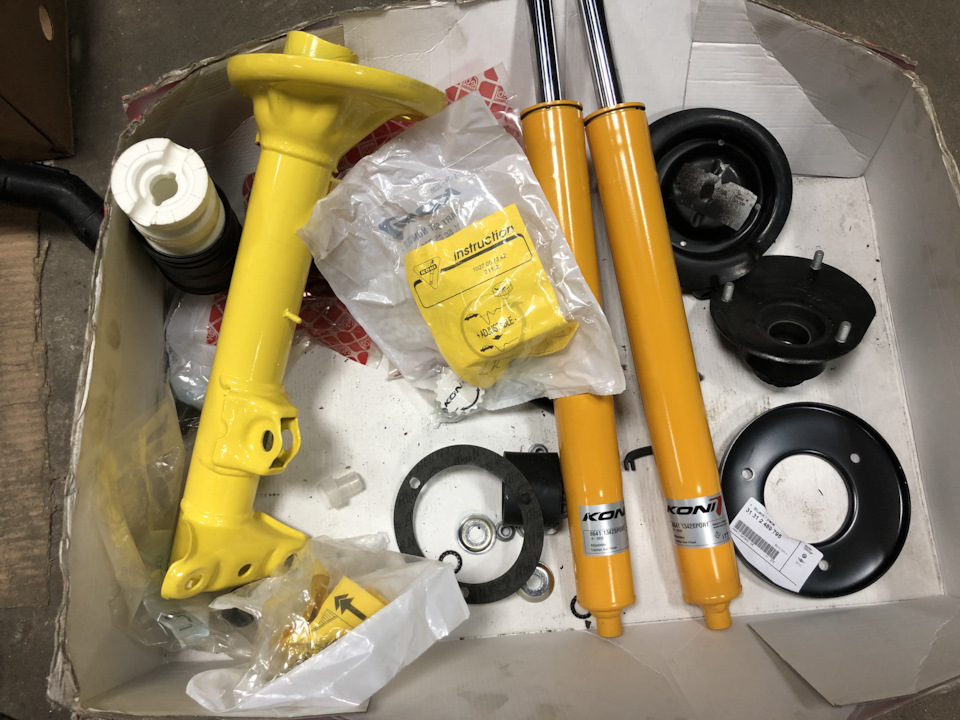 BMW e36 Koni sport m3 + Eibach Pro-Kit + OMP 1