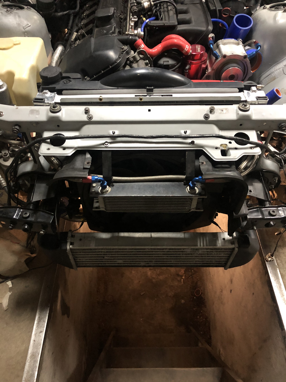 BMW e36 m54b30 + Rotrex supercharger + Mishimoto + Spal 2