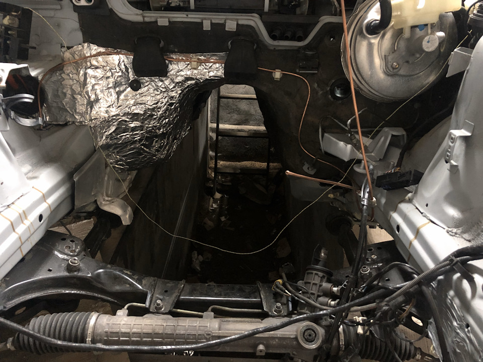 BMW е36 m54b30 + Rotrex supercharger установка в кузов 2