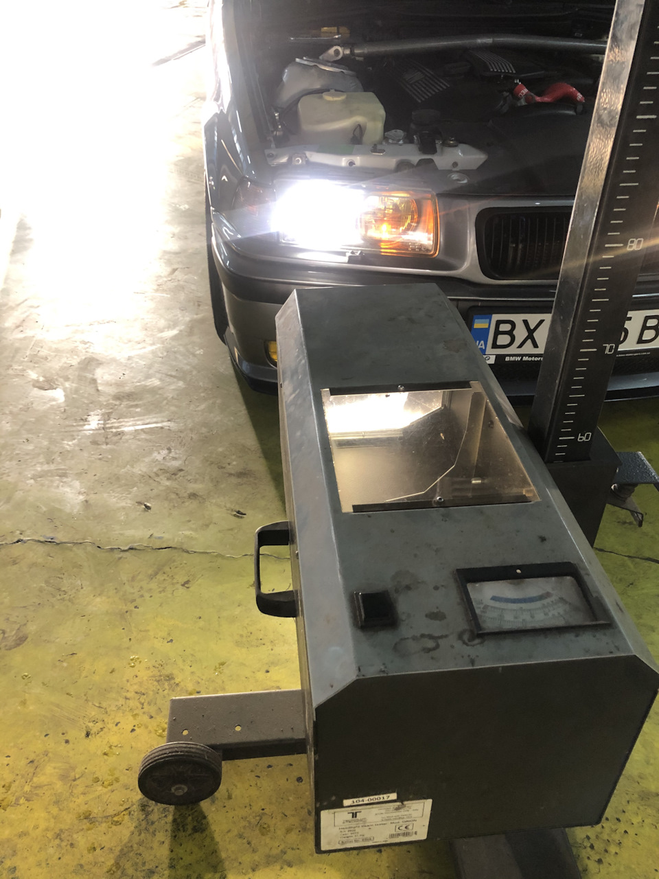 Налаштування фар BMW e36 1