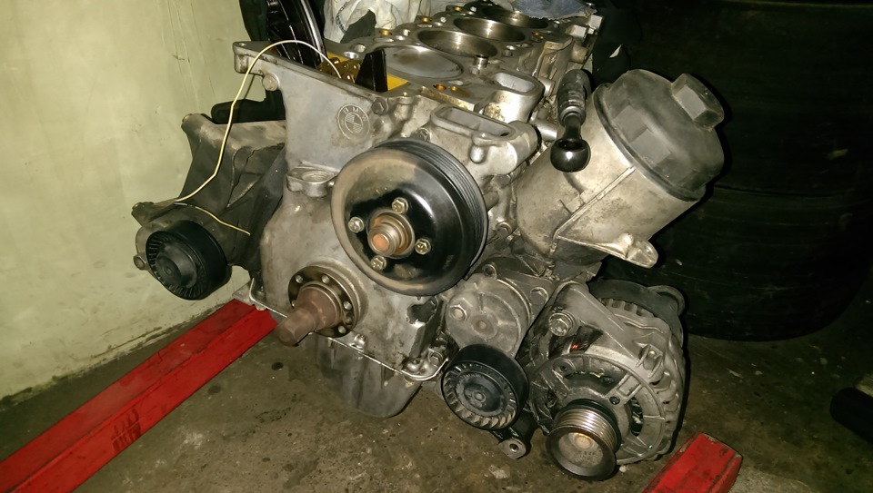 ч6. Будівництво TURBO BMW E46 … Портінг ГБЦ, Очікування прокладки. KMG 3