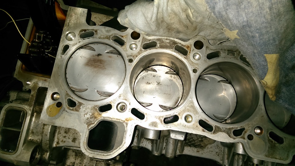 ч6. Будівництво TURBO BMW E46 … Портінг ГБЦ, Очікування прокладки. KMG 4