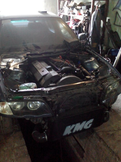 ч7. Будівництво TURBO BMW E46. Залізом готова. KMG 1