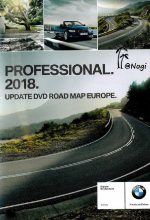BMW Road Map Europe Professional CCC 2018 1