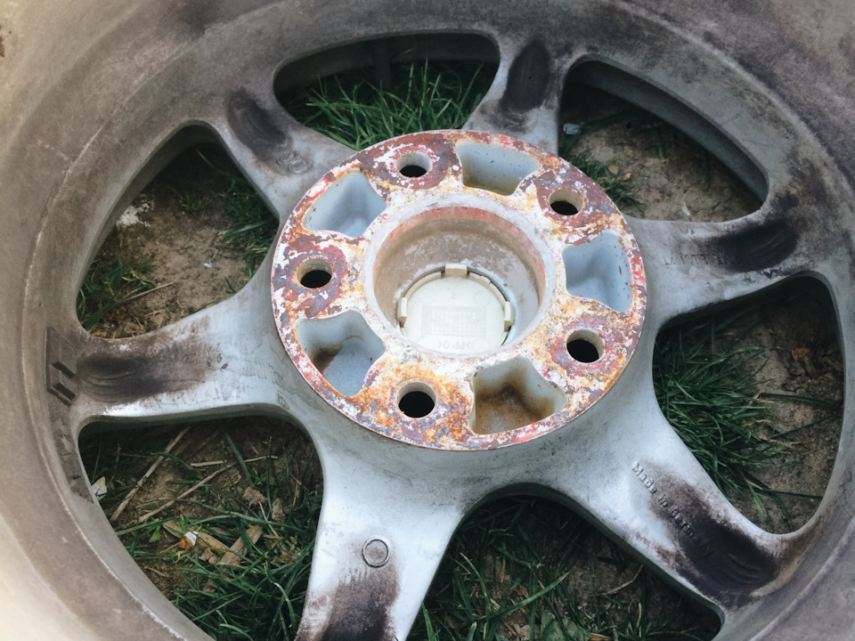 Перевзуття на літо . Тест хімії Grass Disk Cleaner 4