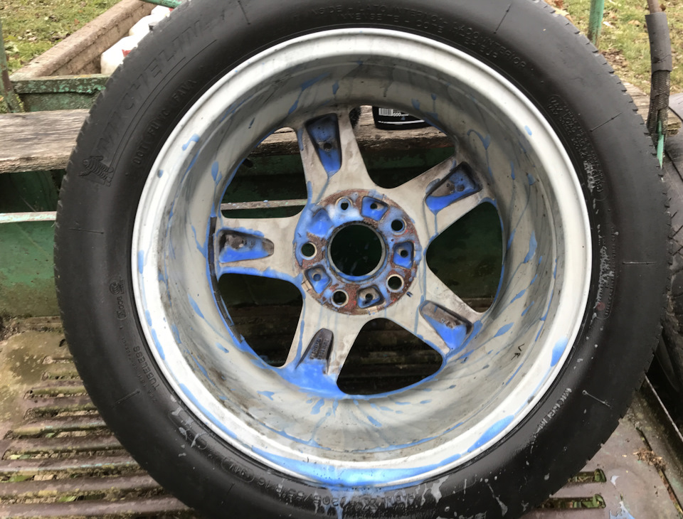 Тест нової хімії для дисків Disk Cleaner BLUE синя піна від Grass 3