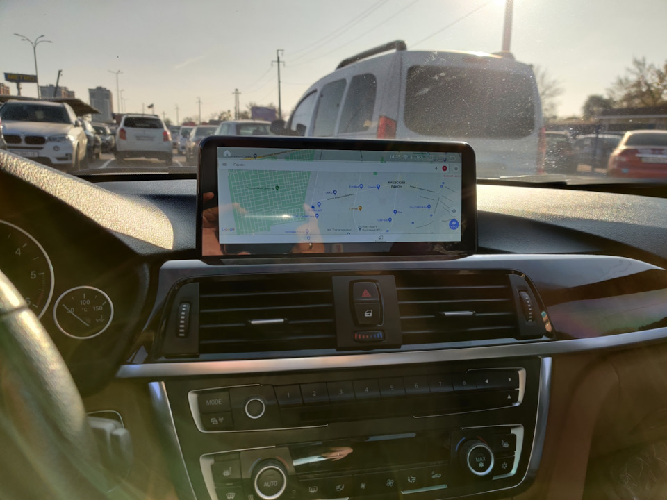 Зміна дисплея EntryNav на Android nbt 3
