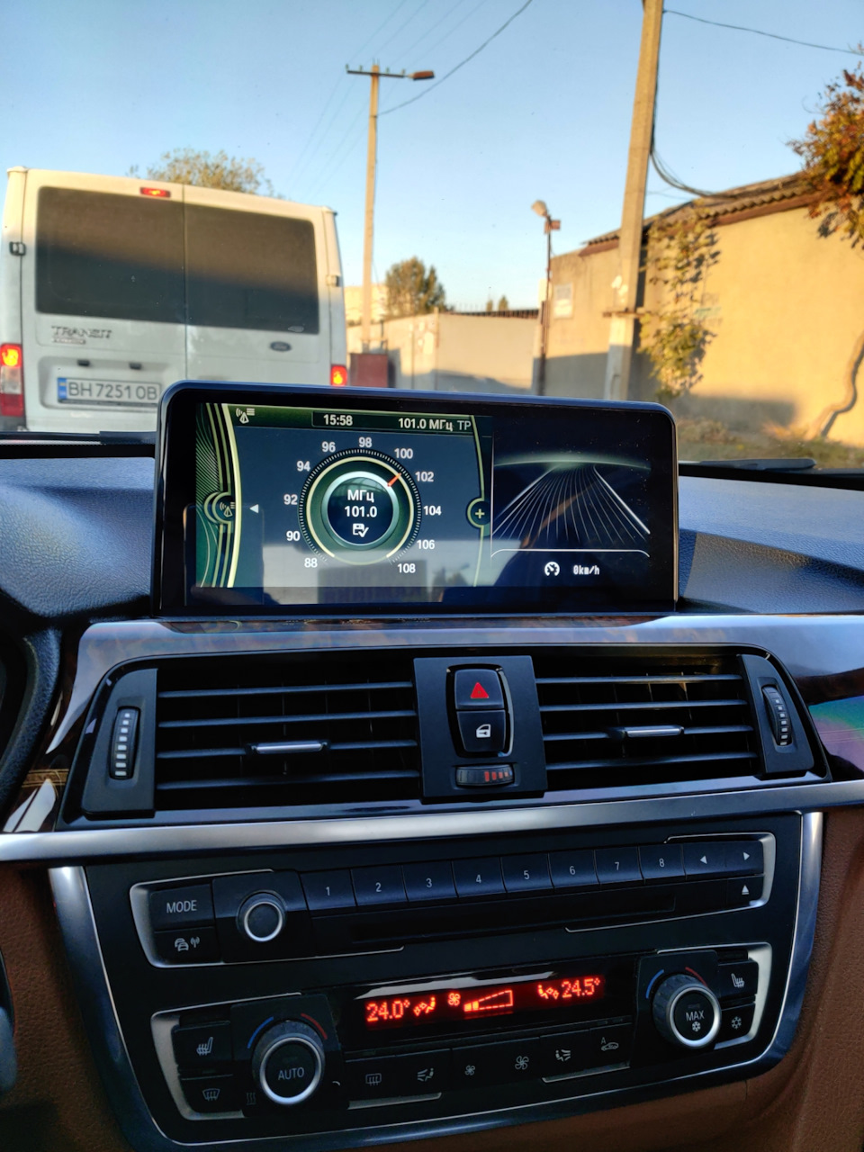 Зміна дисплея EntryNav на Android nbt 4