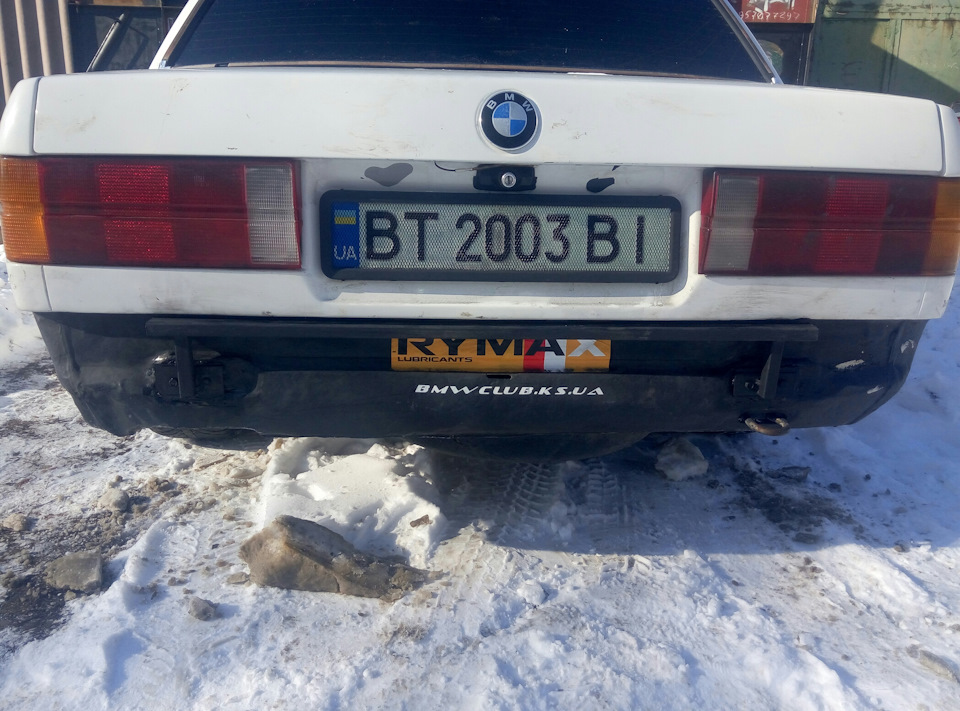 Установка M3 бамперов от Kabina racing 1