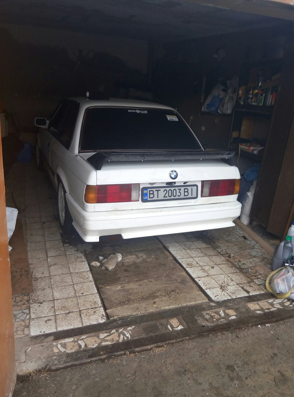 Установка M3 бамперов от Kabina racing 2