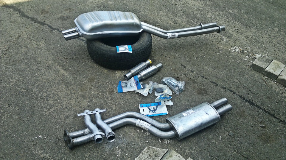 Вихлоп BMW E36 stage 2 5