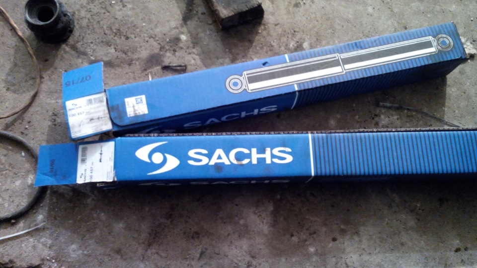 Встановлення картриджів стійок Sachs Super Touring та відгуки. 2