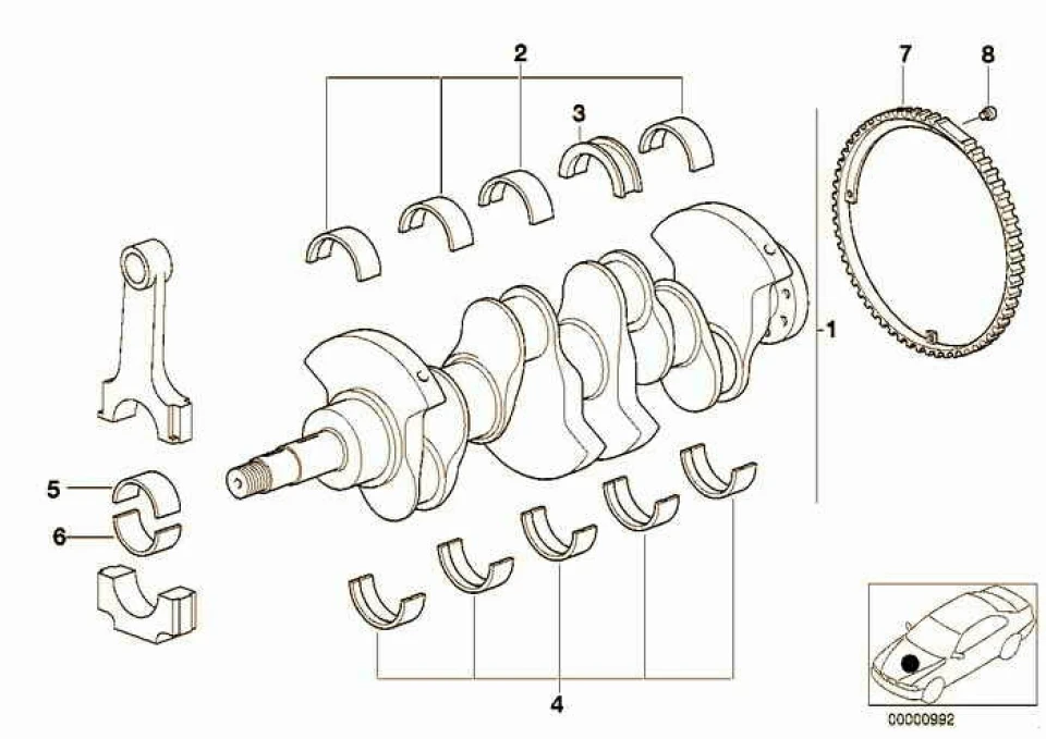 У пошуках коленвала M44B19