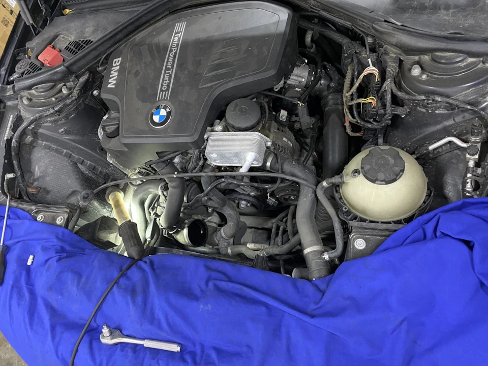 Вимір натягу ланцюга bmw n20