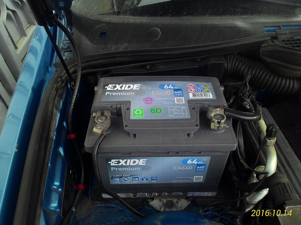 Акумулятор EXIDE Premium EA640 64 А/год 1