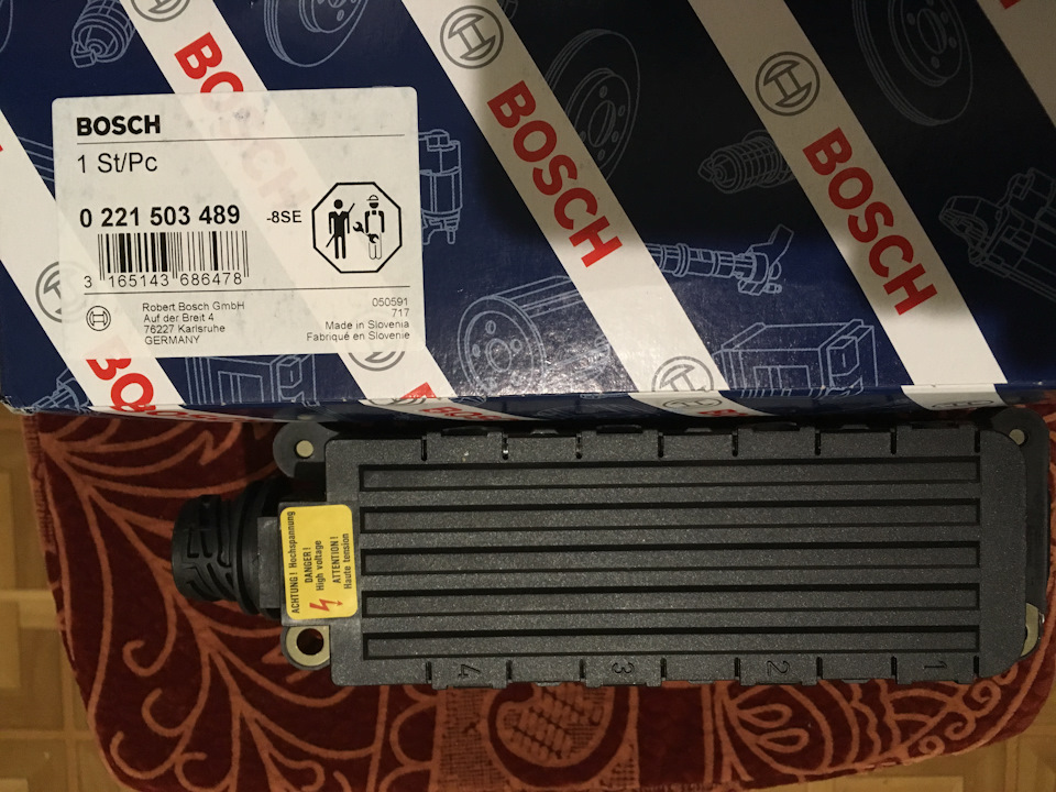 Котушки запалювання BOSCH 0 221 503 489 3