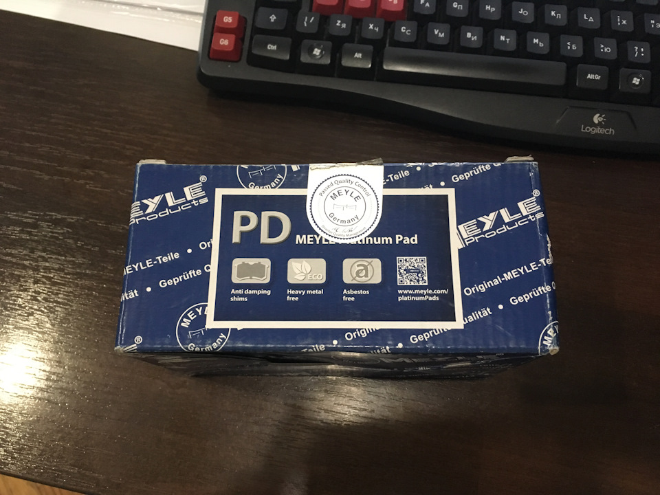 Колодки гальмівні задні Meyle 025 219 3417/PD 3