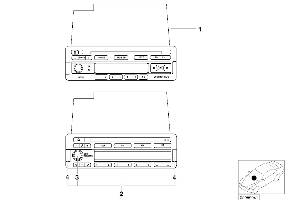 S662A Радіоприймач BMW Business CD RDS (Купіл) 3