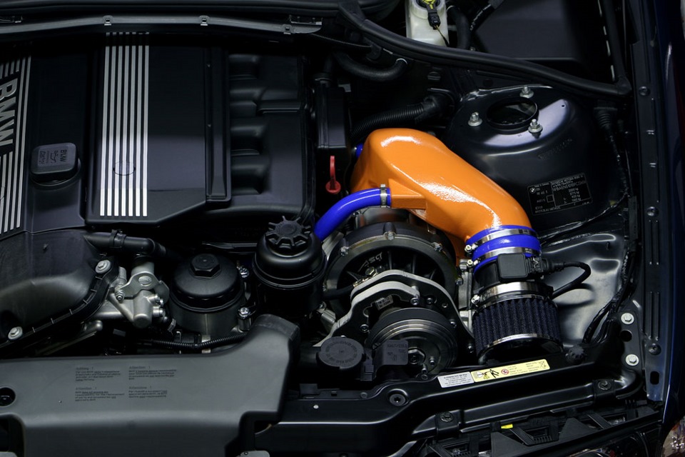 bmw supercharger (компресор на м52) 3