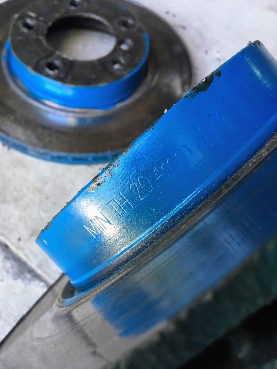 💿 Гальмівні диски на передок 👑 Rotinger Graphite Line 🏍 1