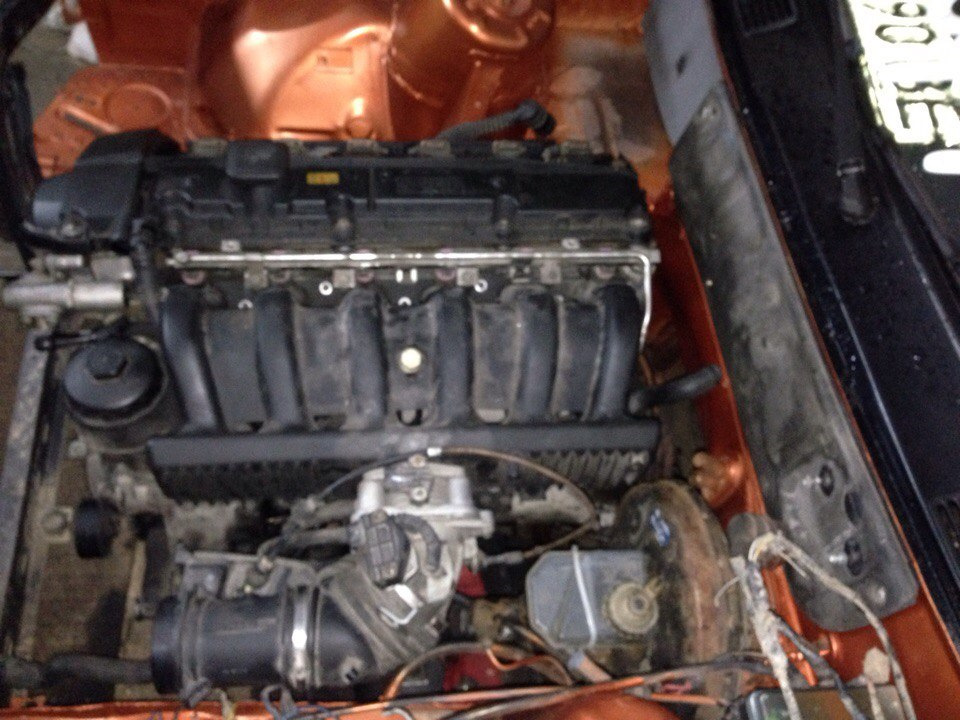 Установка мотора M52B28 в кузов e30. Swap M52B28 3