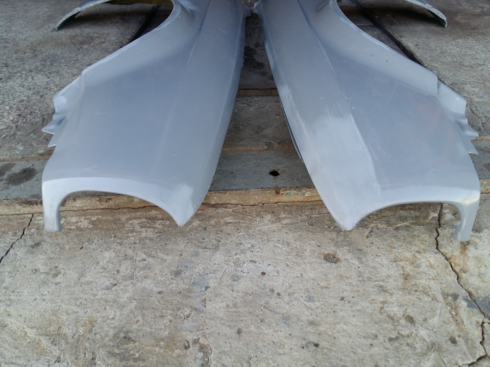 Fail with plastic front fender — part 1 3