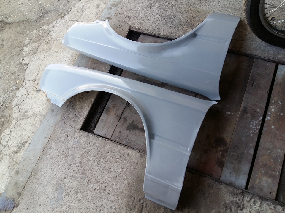 Fail with plastic front fender — part 1 1