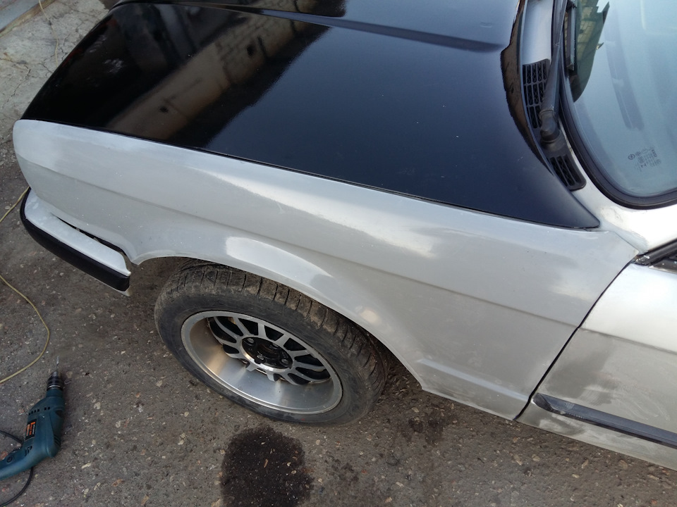 Fail with plastic front fender — part 1 4