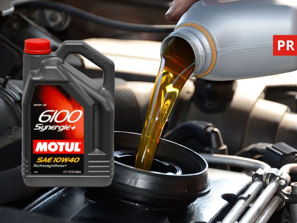 motul 6100 synergie+ Заміна масла у двигуні та відгук