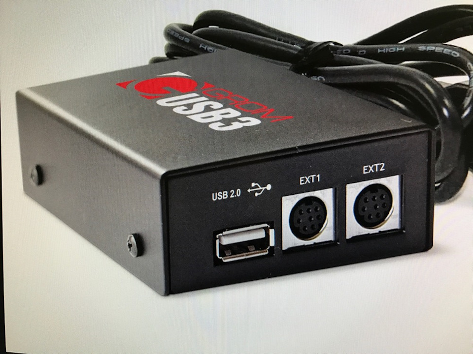 Встановлення адаптера MP3 GROM USB3 Plus 1