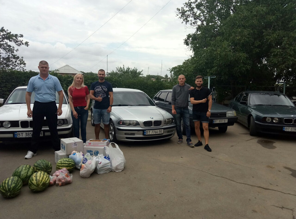 Немного благотворительности от BMW Club Kherson 1