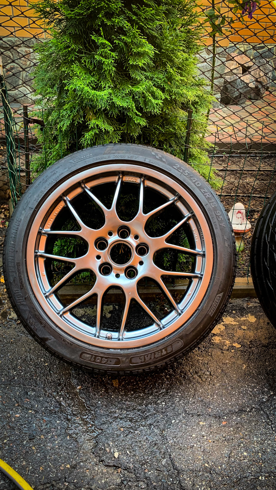 КУПИВ КОВАНІ ДИСКИ BBS RX 206 18'' 8kg /// 2