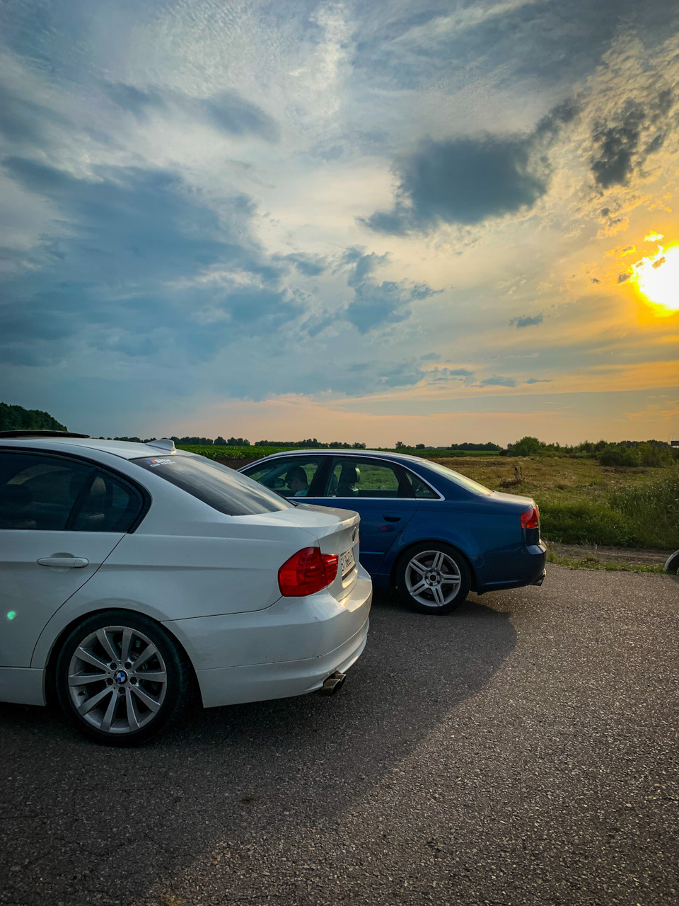 ЗАЇЗДИ E90 328 ПРОТИ AUDI A4 2.0T ST2 VS MINI COOPER S - ДРАГ З ЧАТА /// 5