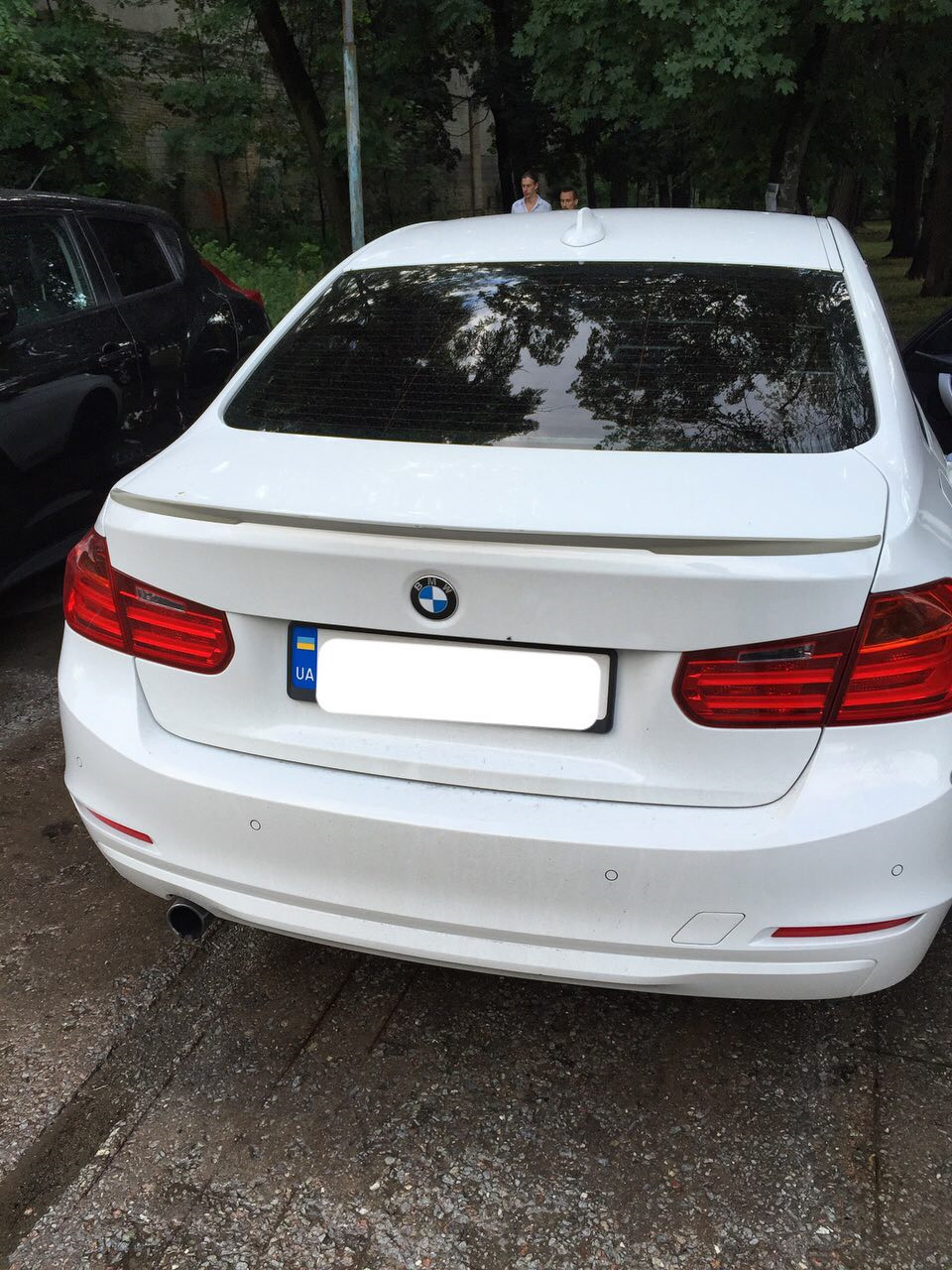 Спойлер / Дактейл M Perfomance на BMW F30 2