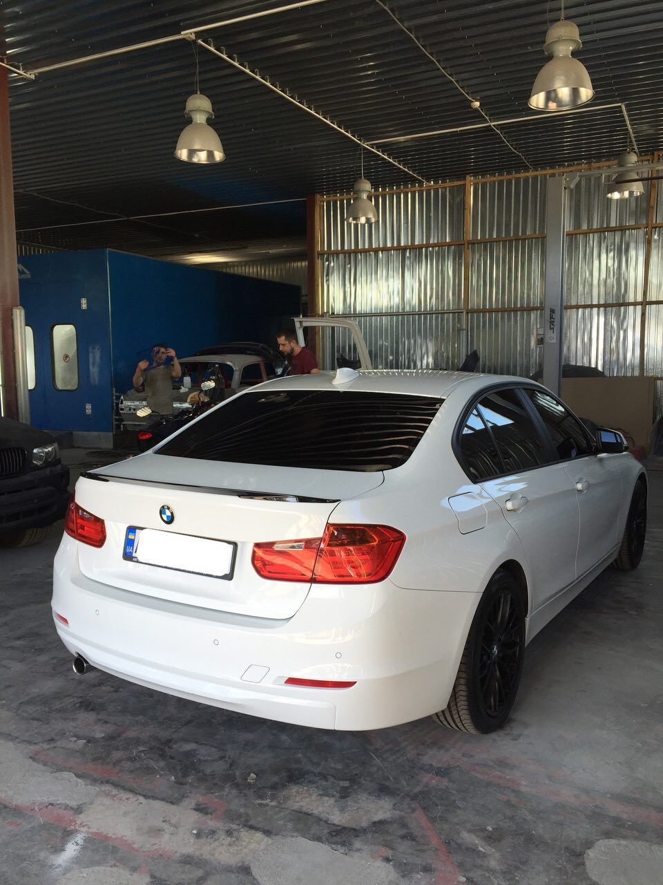 Спойлер / Дактейл M Perfomance на BMW F30 5