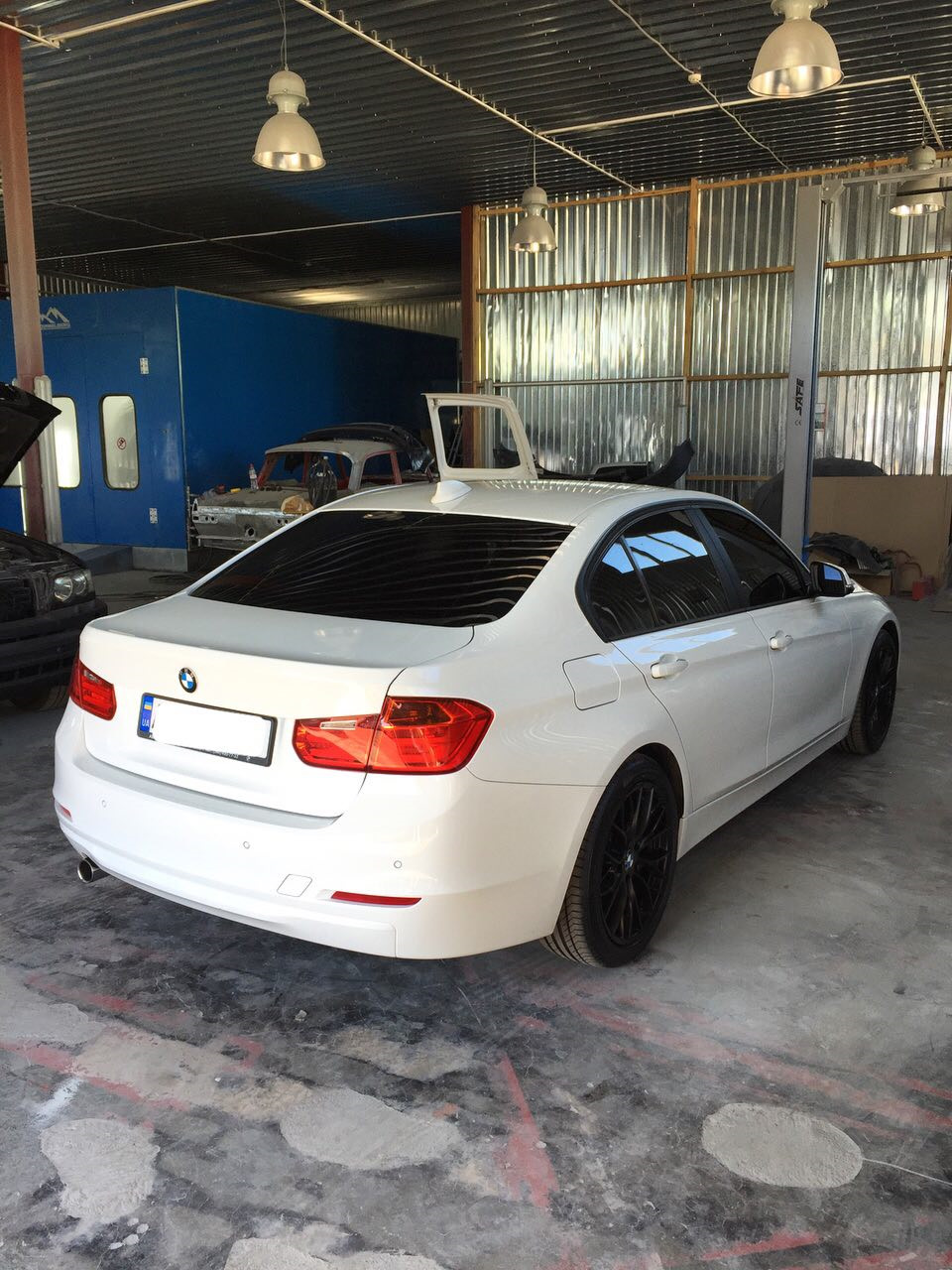 Спойлер / Дактейл M Perfomance на BMW F30 4