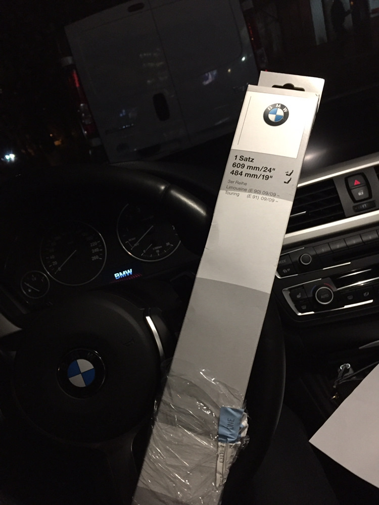 Заміна двірників від e90 LCI 1