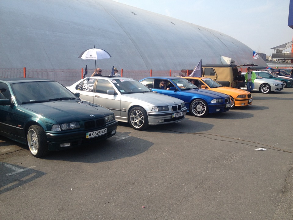 3 зустрічі клубу BMW E36 2