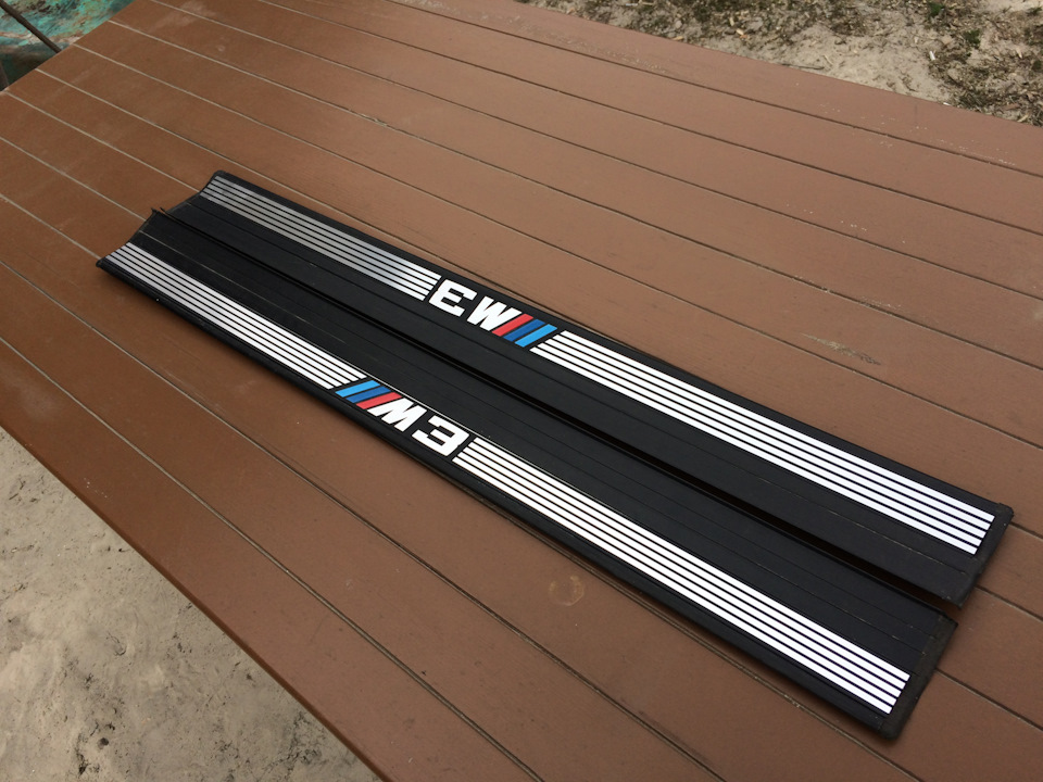 Пороги BMW M3 coupe 1