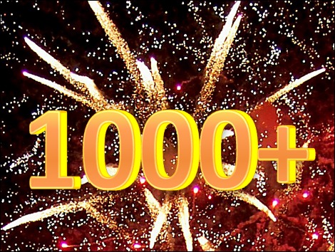 Вже 1000+! Зростаємо =) 1